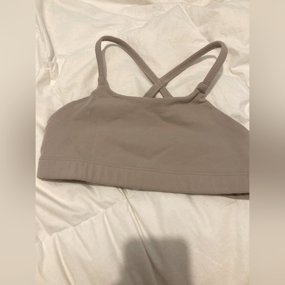 Athleta girl. Size medium 8-10. Got your back sports bra.